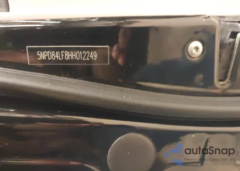 2017 Hyundai Elantra Se z USA, uszkodzony, nr VIN 5NPD84LF8HH012249